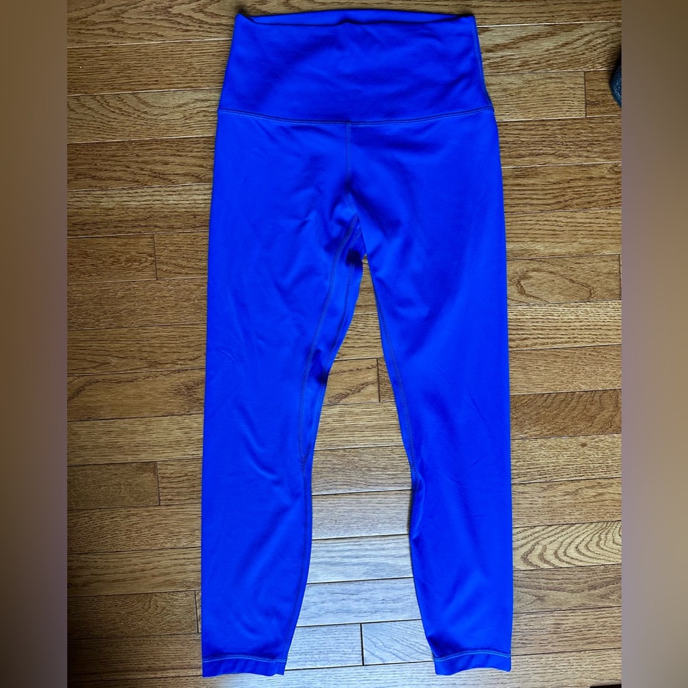 Lululemon Align High-Rise Pant 25” Size 6 Cerulean Blue